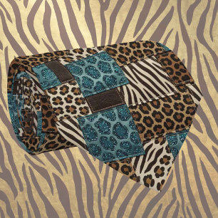 Exotic Neck Tie Wild African Animal Pattern