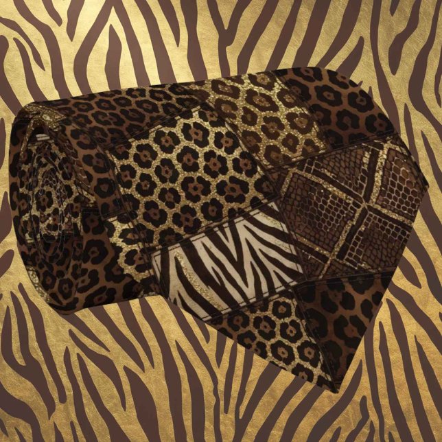 Exotic Neck Tie | Wild African Animal Pattern  (Creator Uploaded)