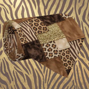 Exotic Neck Tie Wild African Animal Pattern
