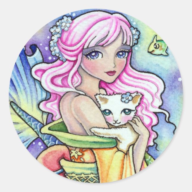 * Exotic Ocean Fantasy * Sticker (Front)