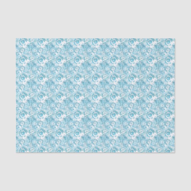 exotic ocean pattern tissue paper (Front)