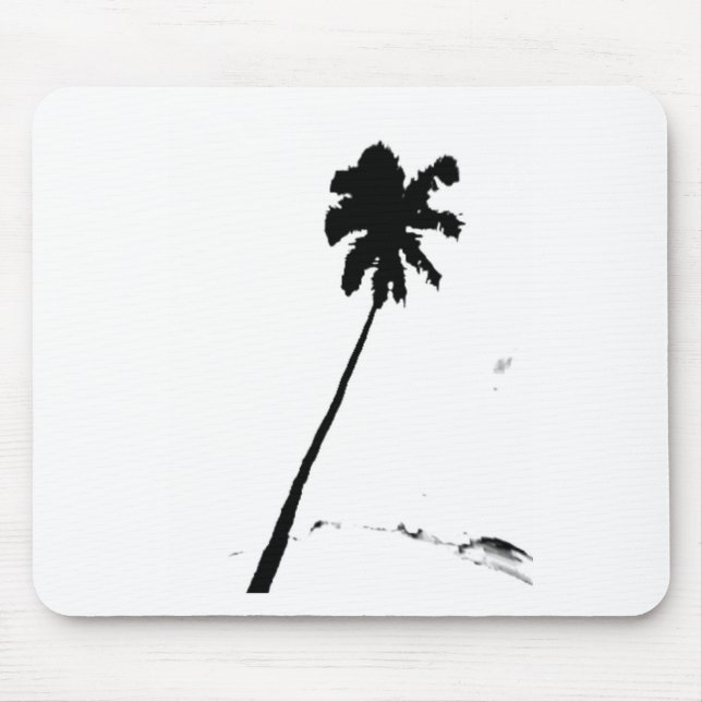 Exotic Palm Tree Mouse Mat (Front)