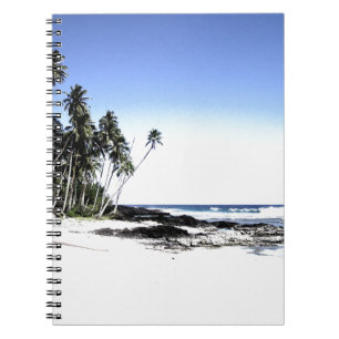Exotic Palm Trees & Paradise Beach Notebook