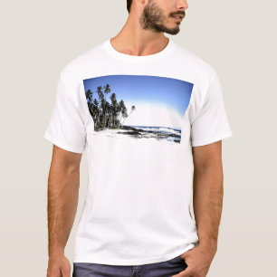Exotic Palm Trees & Paradise Beach T-Shirt