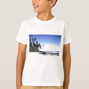 Exotic Palm Trees & Paradise Beach T-Shirt