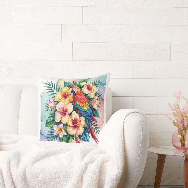 Exotic Parrot Cushion (Couch)