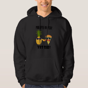 Exotic Pineapple Pizza Buddy Hawaii Pizza Chef Hoodie