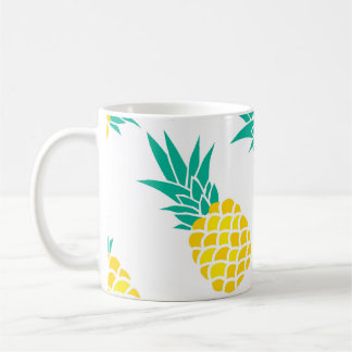 Exotic Pineapples: Yellow Delight. Coffee Mug