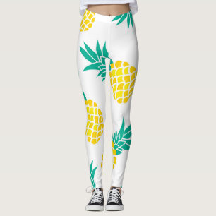 Exotic Pineapples: Yellow Delight. Leggings
