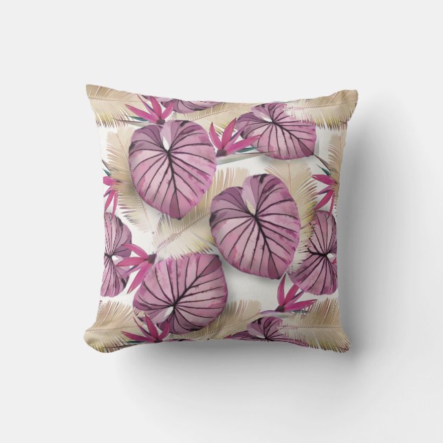 Exotic plants cushion (Front)