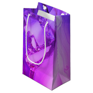 Exotic Purple Marble  Small Gift Bag