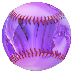 Exotic Purple Marble  Softball