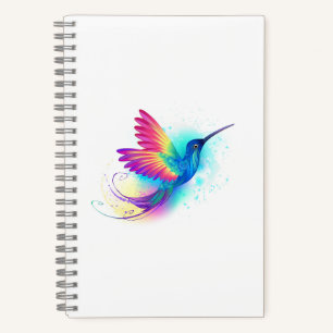 Exotic Rainbow Hummingbird Notebook