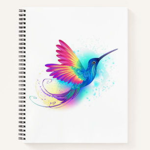Exotic Rainbow Hummingbird Notebook