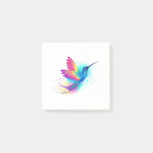 Exotic Rainbow Hummingbird Post-it Notes