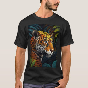 Exotic Rainforest Big Cat Men's and Women's T-Shirt