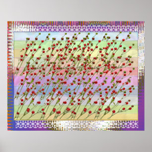 EXOTIC Red Chillies -  Enjoy Share the Joy Poster