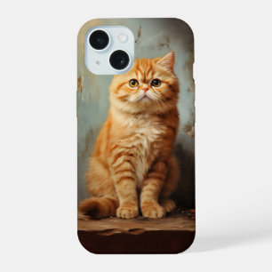 Exotic Shorthair cat iPhone 15 Case