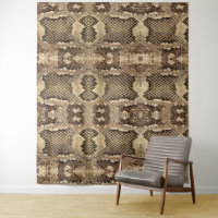 Exotic snake skin animal print pattern modern bold