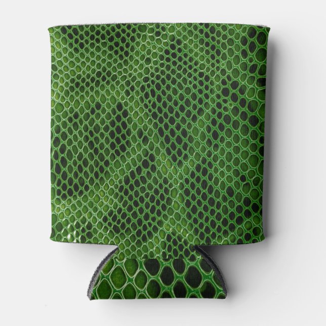 Exotic Snake Skin Background Can Cooler (Front)