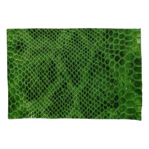 Exotic Snake Skin Background Pillowcase