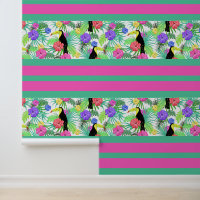 Exotic Tropical Bird Flowers 