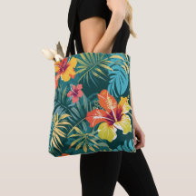 Exotic Tropical Floral Botanical
