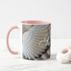 Exotic Tropical Summer Sea Shells Photography Mug