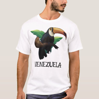 Exotic Tucan: Art by Hand in Vibrant Colors T-Shirt