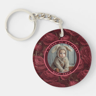 Exotic Unique Gifts Ranunculus Floral Key Ring