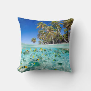 Exotic vacations cushion