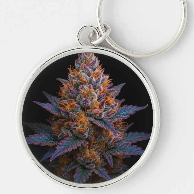 Exotic weed key ring (Front)