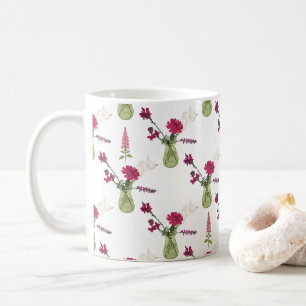Exotisches Blumenarrangement im Glas Coffee Mug
