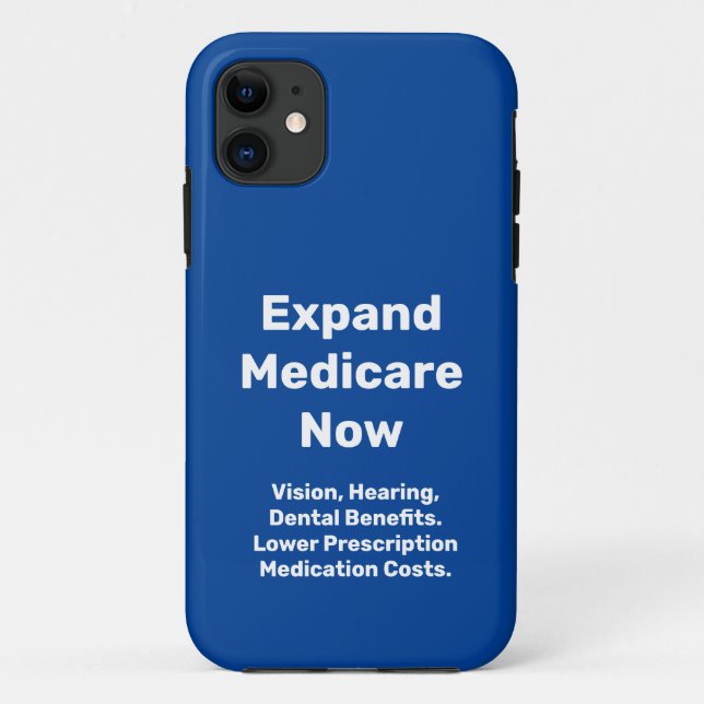 Expand Medicare Now Case-Mate iPhone Case (Back)