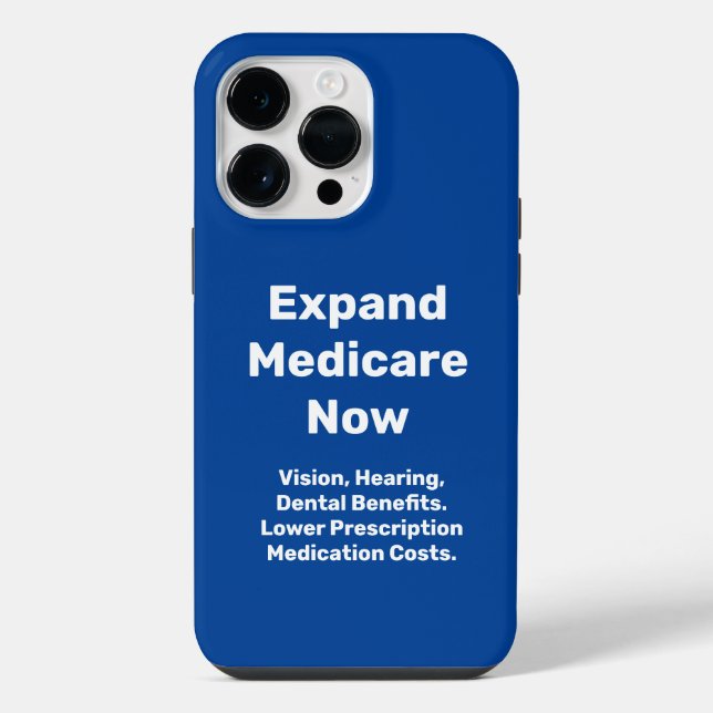 Expand Medicare Now iPhone Case (Back)
