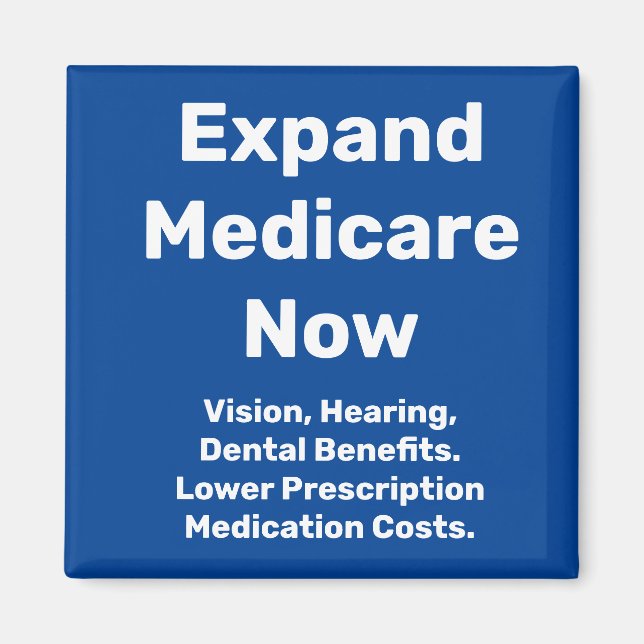 Expand Medicare Now Magnet (Front)