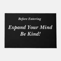 Expand Your Mind Be Kind! Doormat