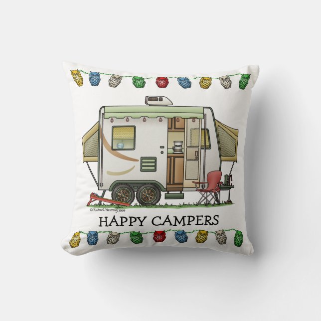 Expandable Hybred Trailer Camper Cushion (Front)