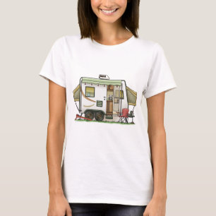 Expandable Hybred Trailer Camper T-Shirt