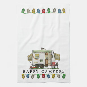 Expandable Hybred Trailer Camper Tea Towel