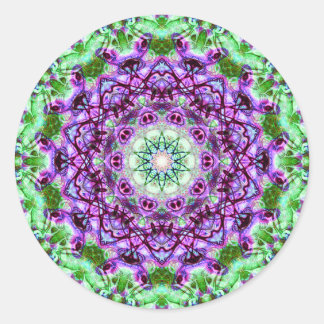 Expanded Decagram V 3  Stickers