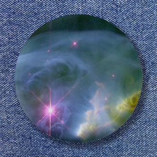 Expanding Bubble Celestial Space Photo 6 Cm Round Badge