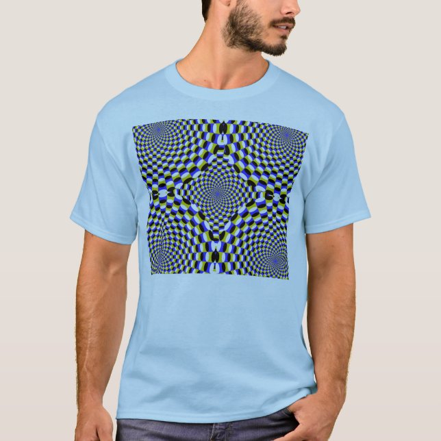 Expanding Optical Illusion T-Shirt (Front)