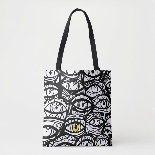 Expanse of eyes tote bag (Front)