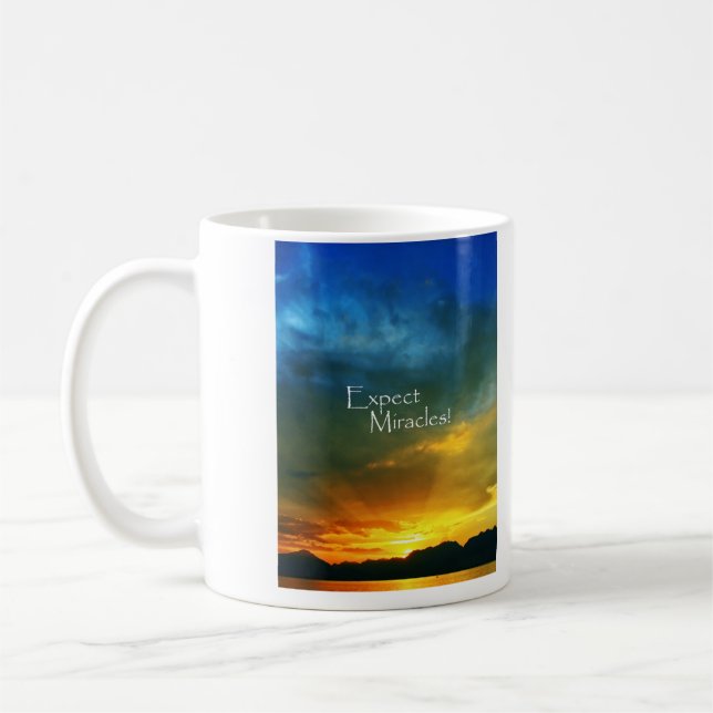 Expect Miracles! Coffee Mug (Left)