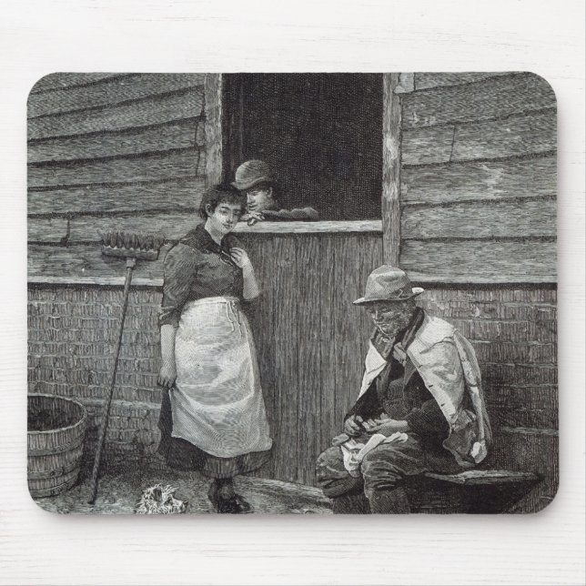 Expectancy, from 'Leisure Hour', 1888 Mouse Mat (Front)