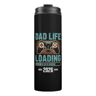 Expectant Father Dad Life Loading 2026 Thermal Tumbler