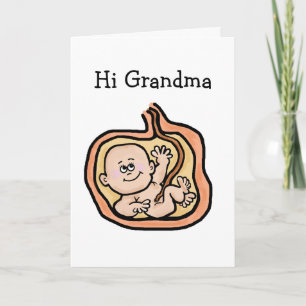 Expectant Grandmother  Mother's Day Card