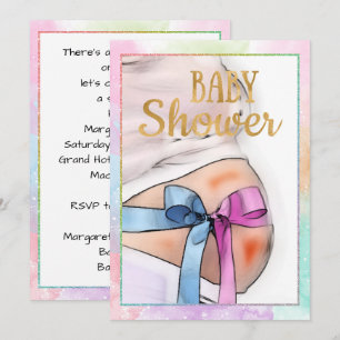 Expectant Mother Baby Shower Invitation