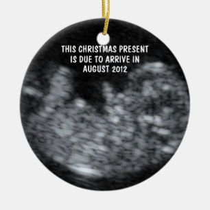 Expectant Mother Ceramic Tree Decoration